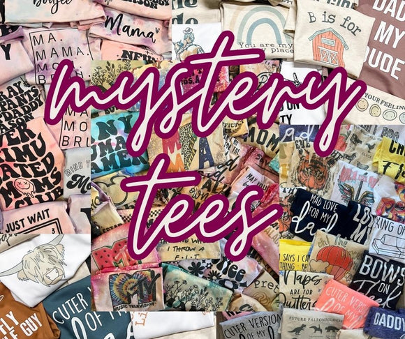 girls mystery tees - halloween themed